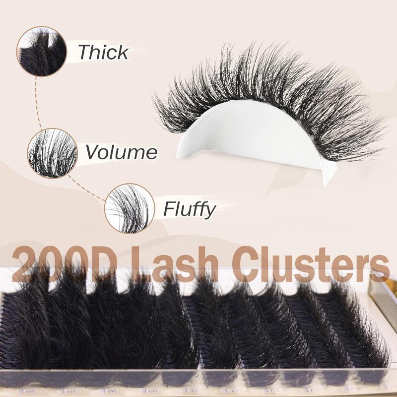 Eyelash Extension Individual - Yeni Kabarık Kalın Kirpik Demetleri DIY