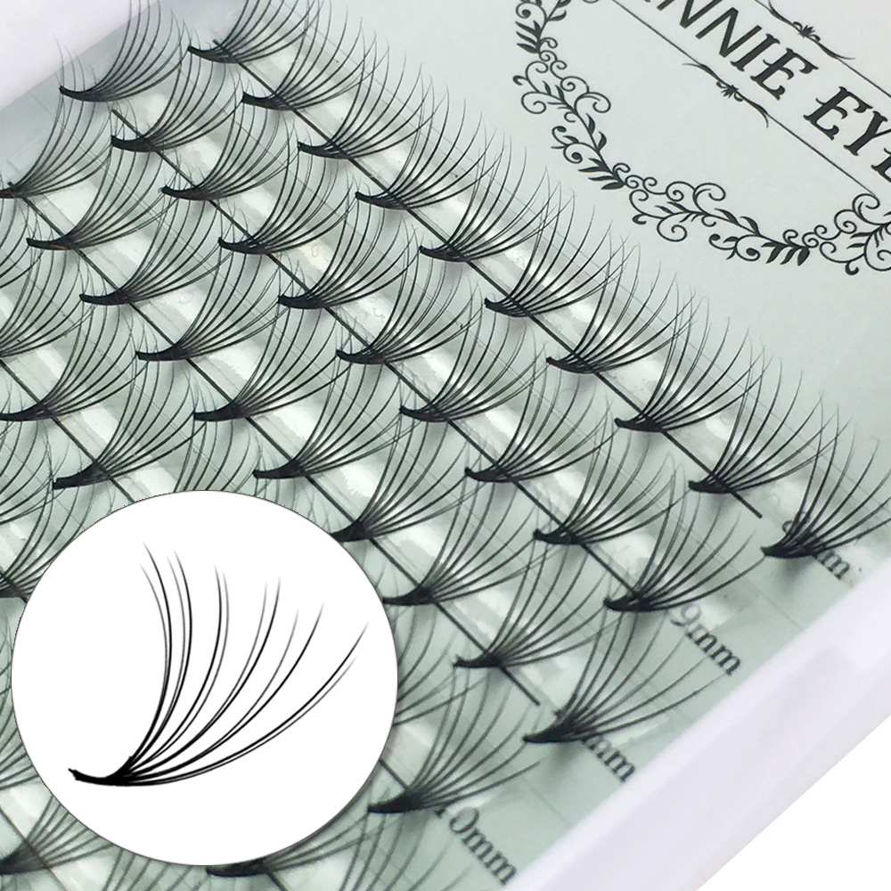 Eyelash Extension Cat Eye - Yeni Kamelya Hazır Hacimli Kirpik Demetleri