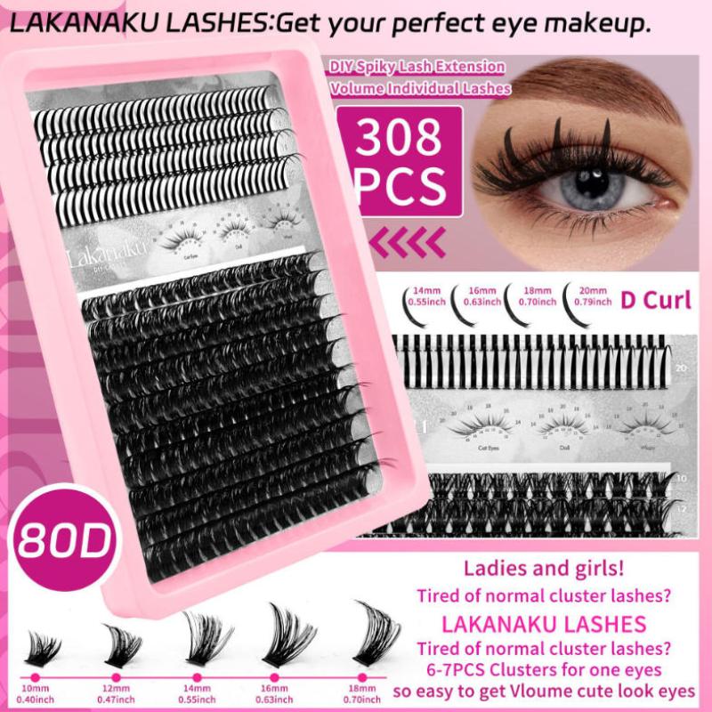Eyelash Extension Individual - 1 Set Kendin Yap Tekli Kirpikler