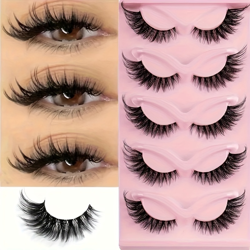 Eyelash Extension Cat Eye - 5 Çift Kedi Gözü Takma Kirpik