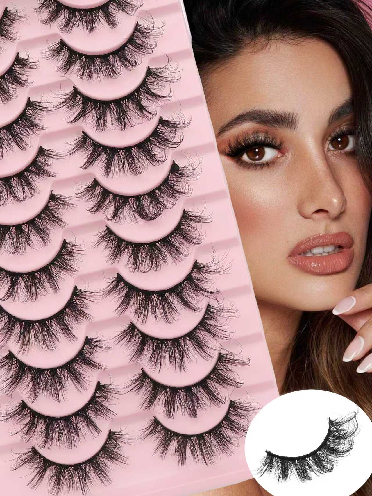Eyelash Extension Individual - Fox Eye D Kıvrımlı Takma Kirpikler,