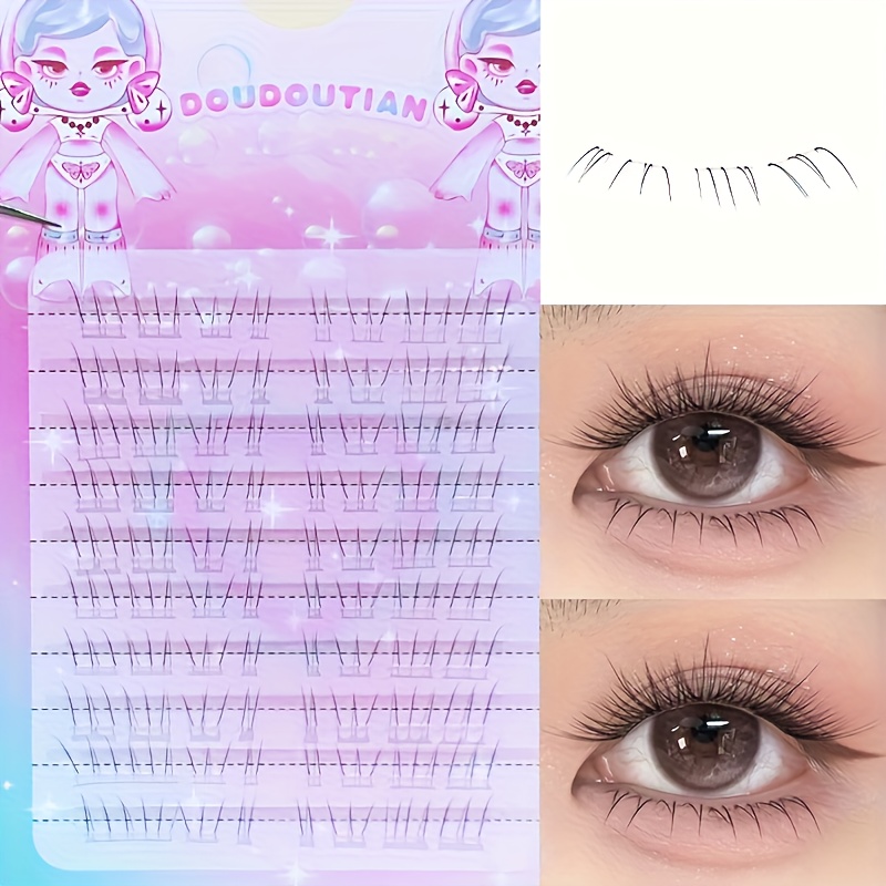 Eyelash Extension Natural - Duoduotian Kedi Patisi Alt Kirpikler Yeni