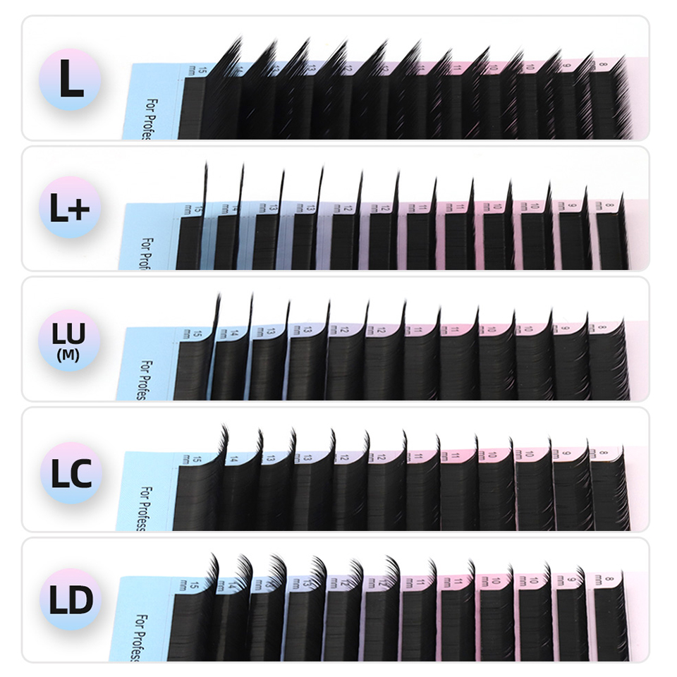 Eyelash Extensions Classic - RUJADE L L+ LC LD LU(M)