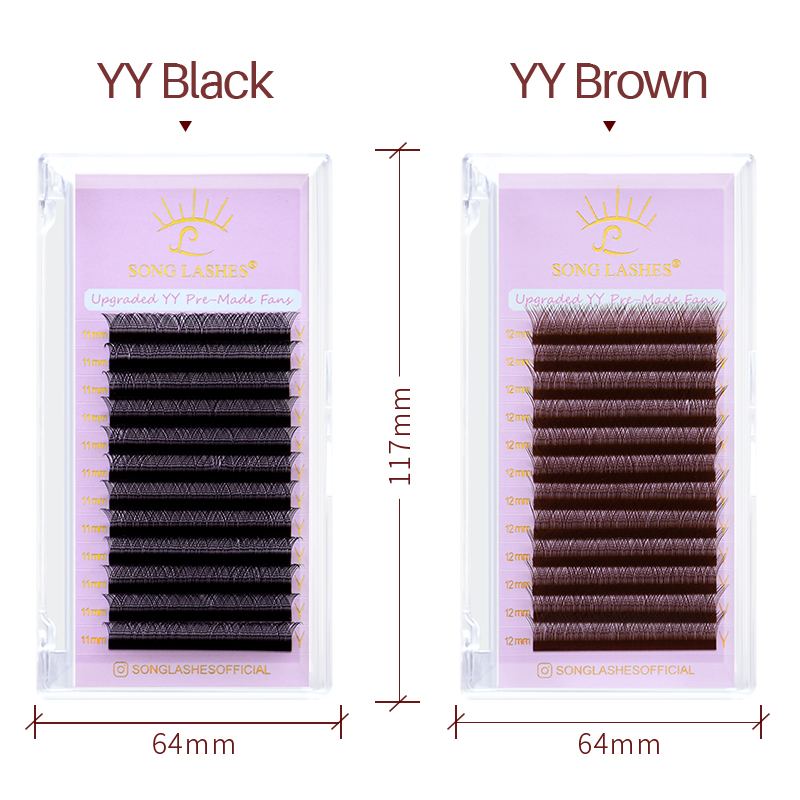 ŞARKI LASHES Yeni Premade Fanl - Eyelash Extension C Curl incelemesi ve fiyatı