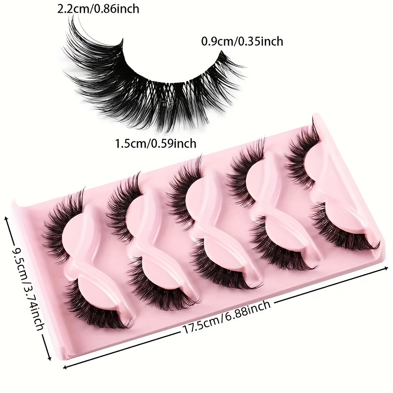 5 Çift Kedi Gözü Takma Kirpik  - Eyelash Extension Cat Eye incelemesi ve fiyatı