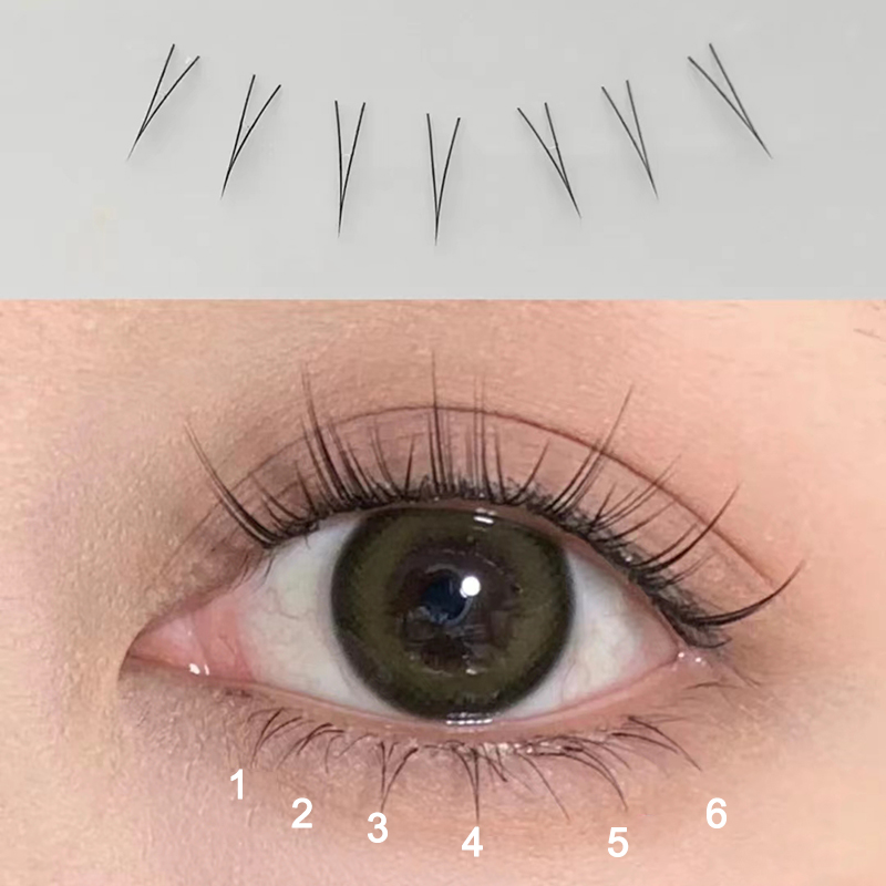 J Curl V Şekli Kirpik Altında  - Eyelash Extension C Curl incelemesi ve fiyatı