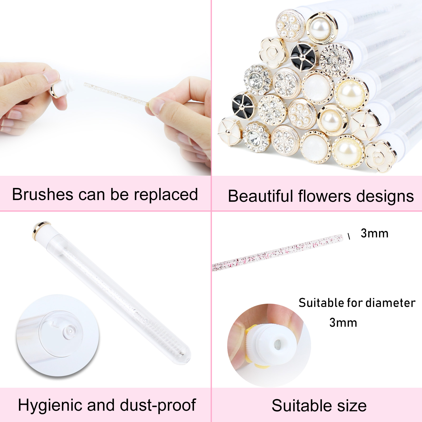 Maskara Değnekleri Tüp 20 adet - Eyelash Extension For Beginners incelemesi ve fiyatı