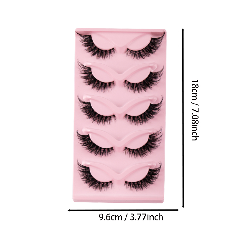 5 Çift Kedi Gözü Kirpikleri, S - Eyelash Extension Cat Eye incelemesi ve fiyatı