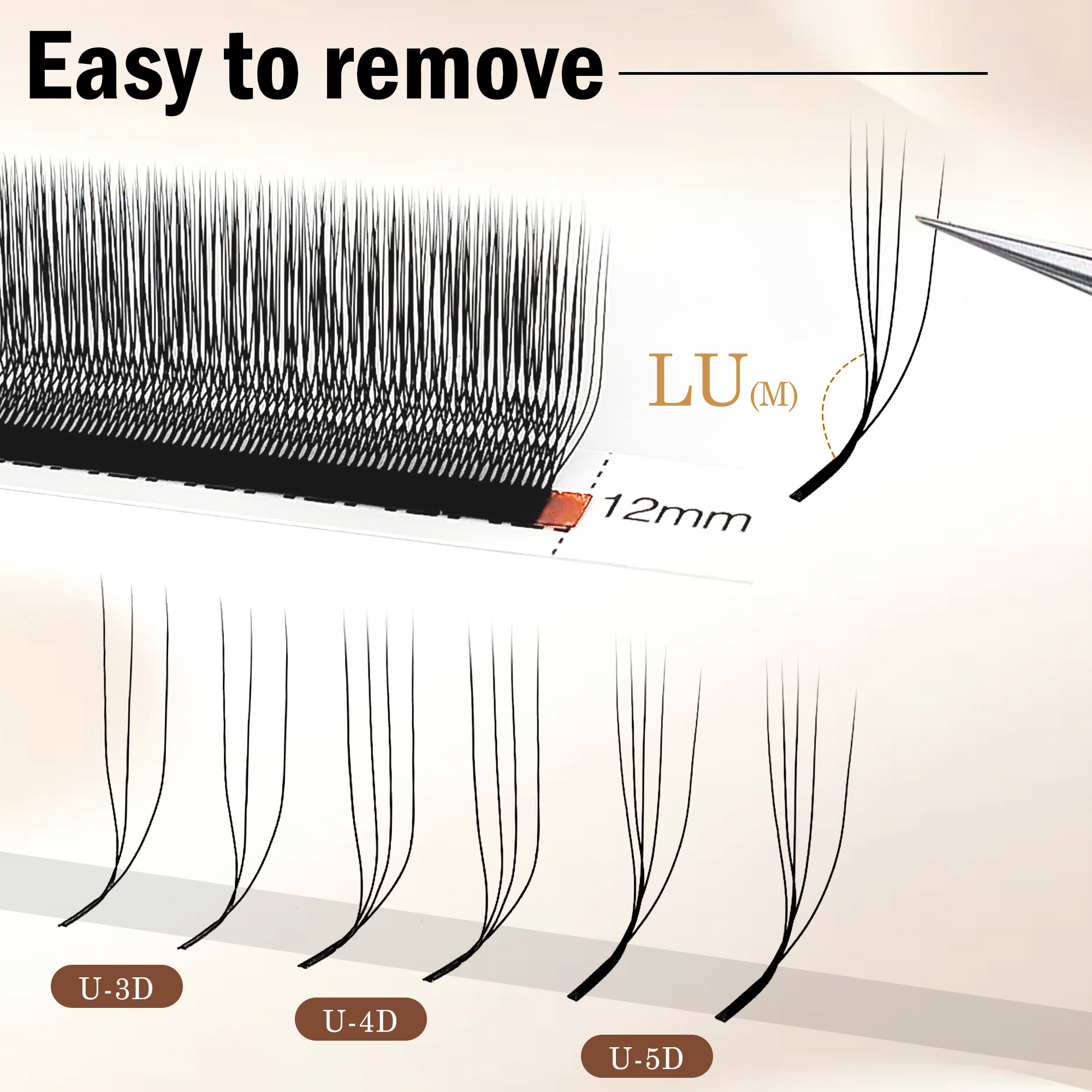 CoMango 3D 4D 5D U şekilli LU  - Eyelash Extensions Classic incelemesi ve fiyatı