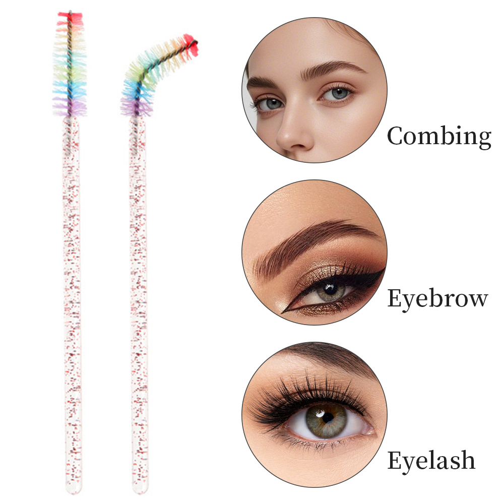 50 adet gökkuşağı kristal kirp - Eyelash Extension Jakarta incelemesi ve fiyatı
