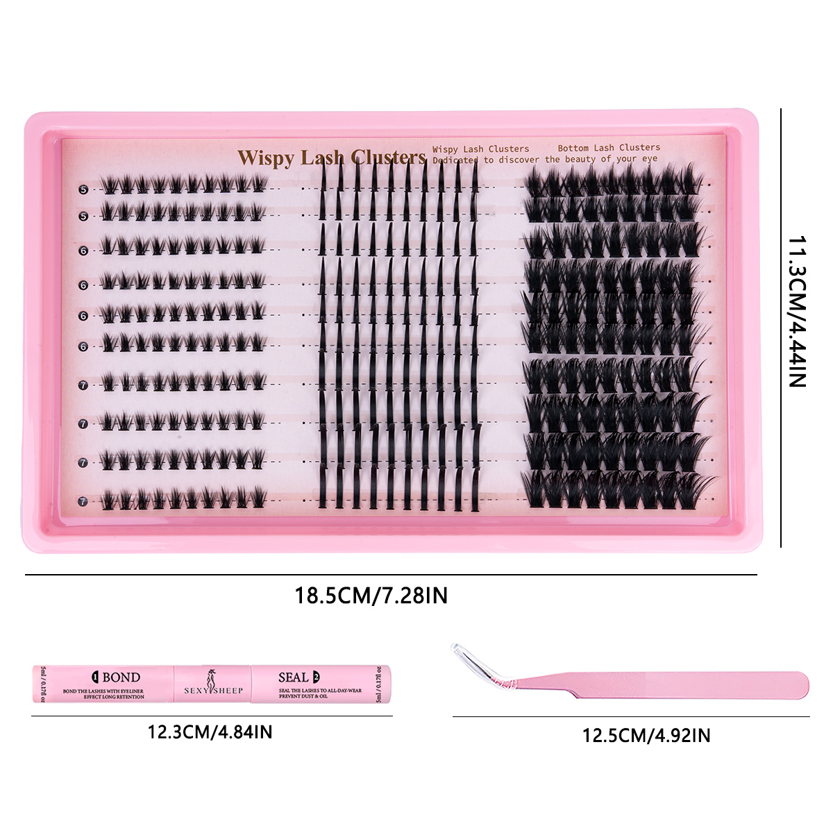 Kirpik Demetleri Kiti, Hafif K - Eyelash Extension C Curl incelemesi ve fiyatı