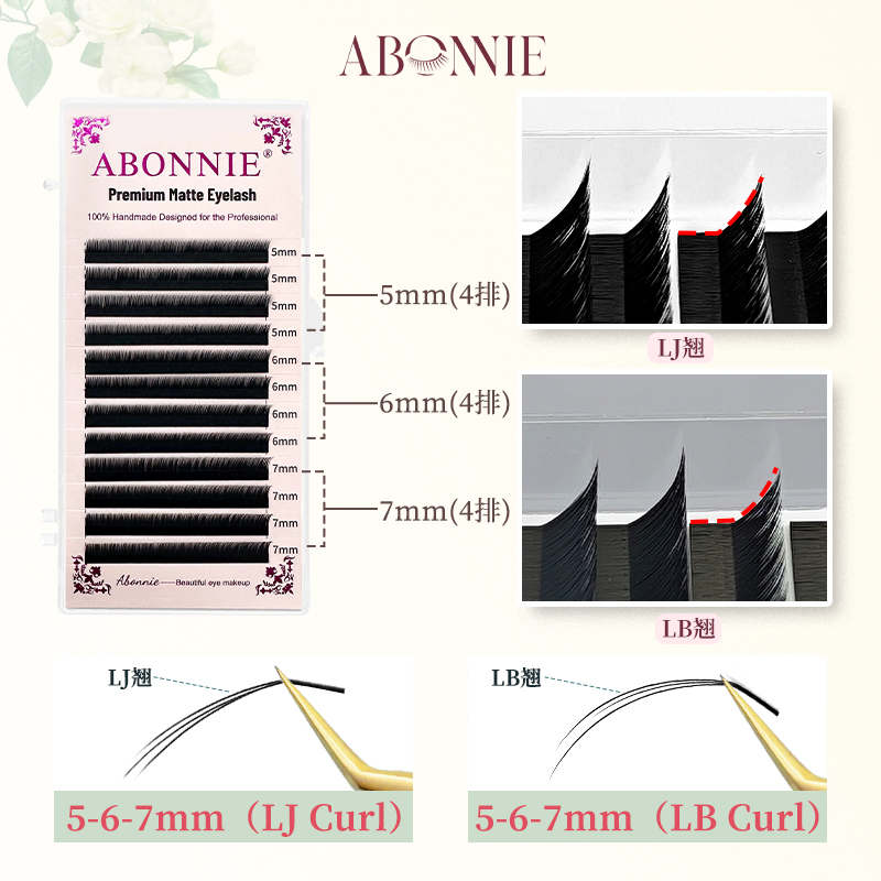 Abonnie LJ Önceden Paketlenmiş - Eyelash Extensions Classic incelemesi ve fiyatı