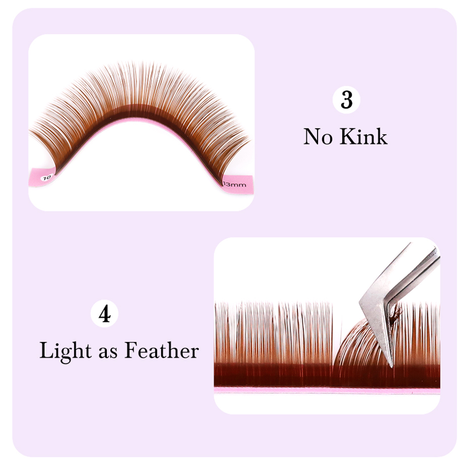 Koyu Kahverengi Kirpik Uzatma  - Eyelash Extensions Classic incelemesi ve fiyatı