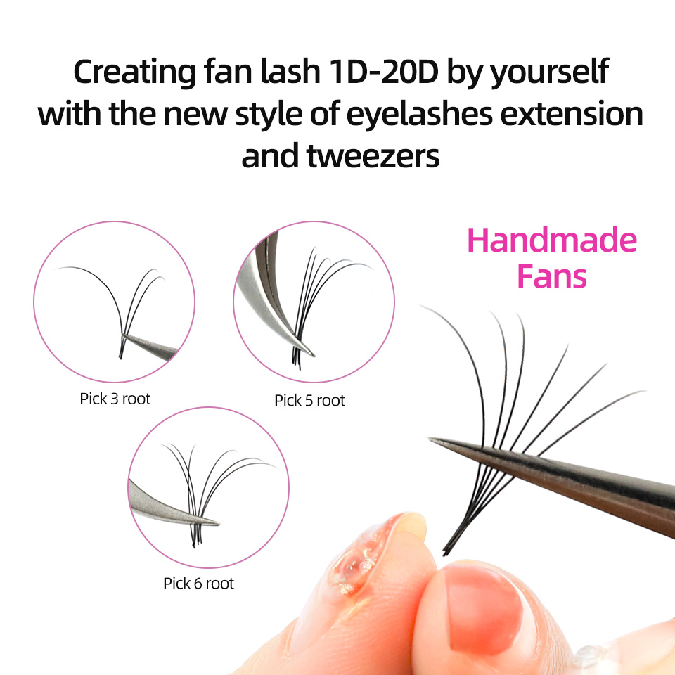 AGUUD 10 Kutu/Lot Mat Siyah Ru - Eyelash Extensions Classic incelemesi ve fiyatı