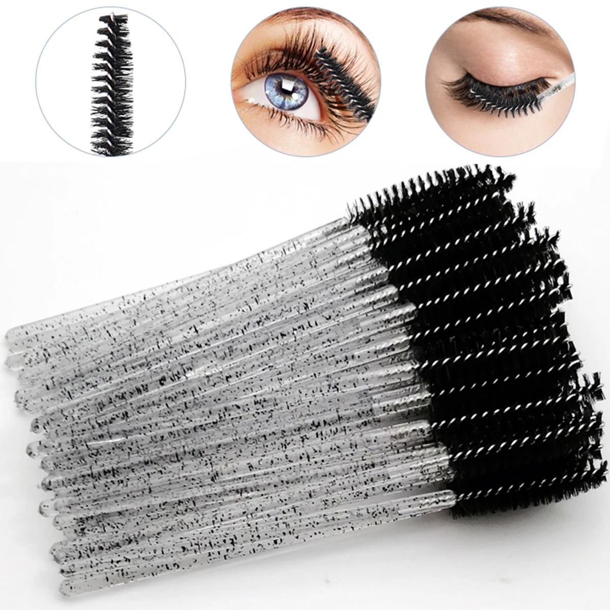Toptan 100 ADET Maskara Spooli - Eyelash Extension For Beginners incelemesi ve fiyatı