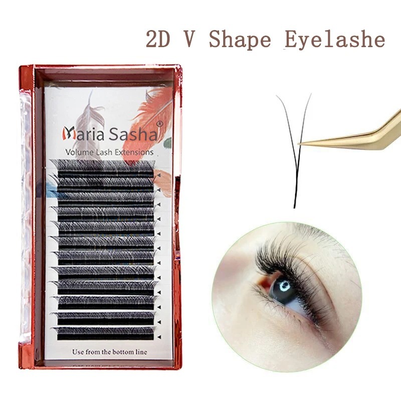 MARIA 2D Y Şekli Kirpik El Pre - Eyelash Extensions Classic incelemesi ve fiyatı