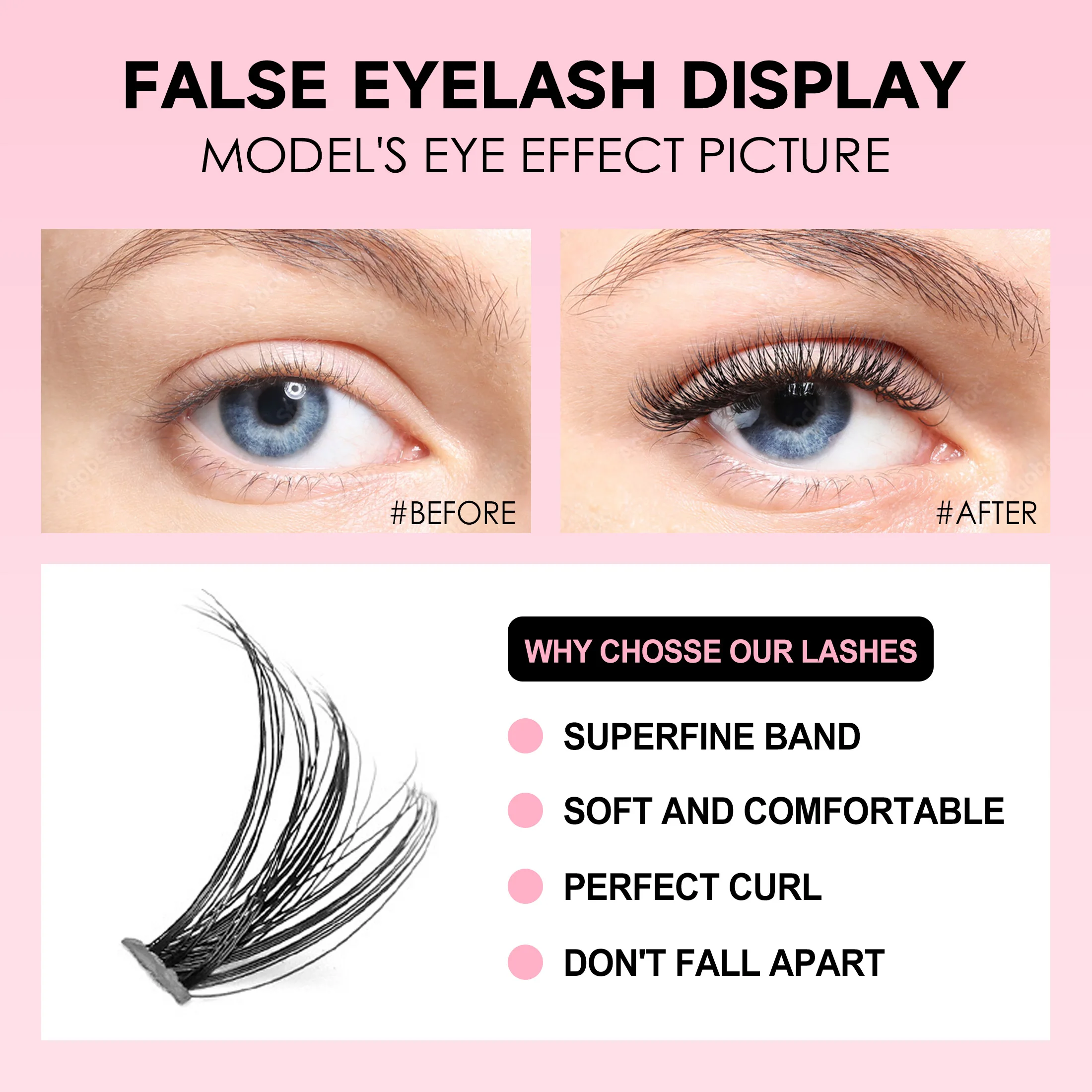 DIY Lashes uzatma kiti kirpikl - Eyelash Extension London incelemesi ve fiyatı