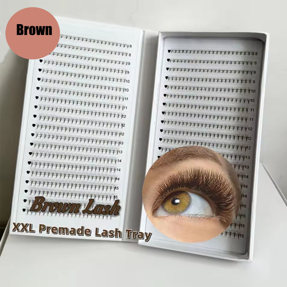 1200 Fanlar 3D 8D 5D Kahvereng - Eyelash Extension Hybrid incelemesi ve fiyatı